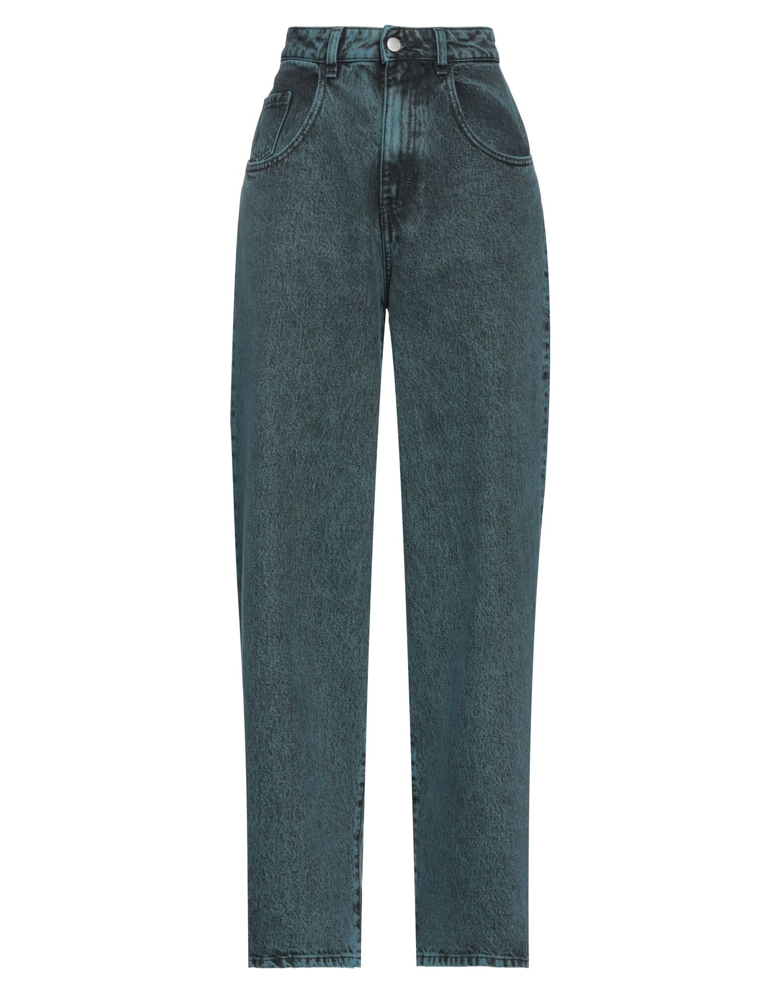 ICON DENIM | Black Women's Denim Pants | YOOX