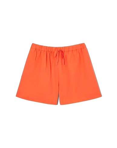 COS Shorts et Bermudas Orange 71% Lin, 29% Coton