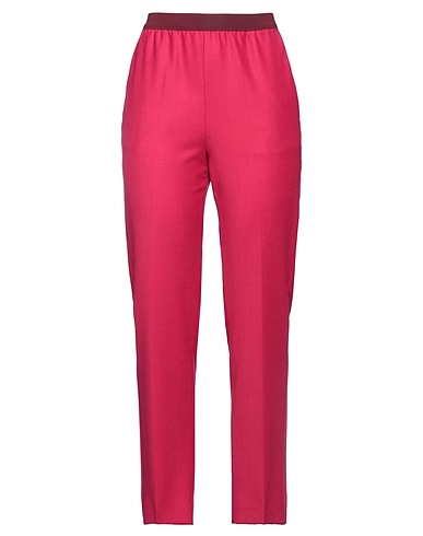 AGNONA Casual pants Garnet 53% Polyester, 44% Wool, 3% Elastane, Cotton