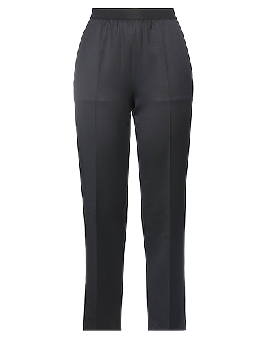 AGNONA Pantalone Nero 99% Lana, 1% Poliammide, Cotone, Elastan