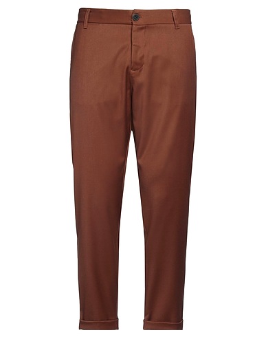 IMPERIAL Casual trouser Brown 66% Polyester, 31% Viscose, 3% Elastane