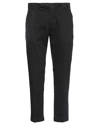 ENTRE AMIS Casual pants Black 97% Cotton, 3% Elastane