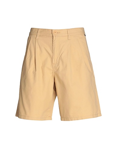 VANS Shorts & Bermuda AUTHENTIC CHINO PLEATED LOOSE SHORT
 Sand 100% Cotton