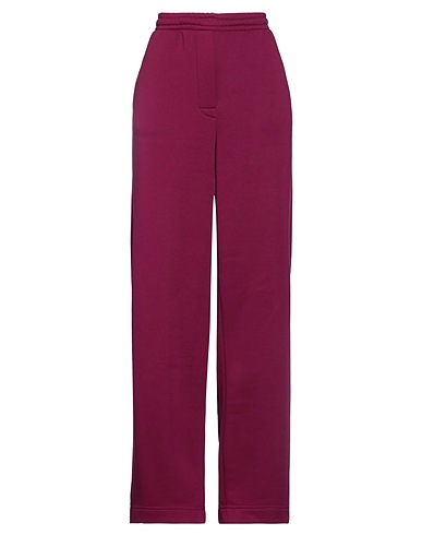 GRIFONI Casual pants Plum 75% Cotton, 25% Polyester