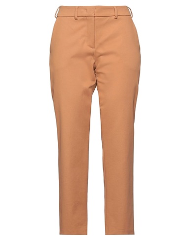 ELEVENTY Casual pants Tan 98% Cotton, 2% Elastane