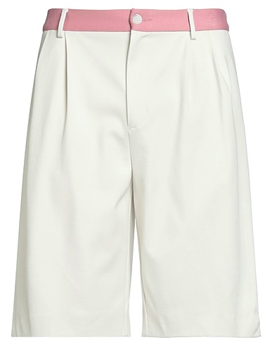 BOSS x RUSSELL ATHLETIC Shorts & Bermuda Beige 67% Viscose, 28% Polyamide, 5% Elastane