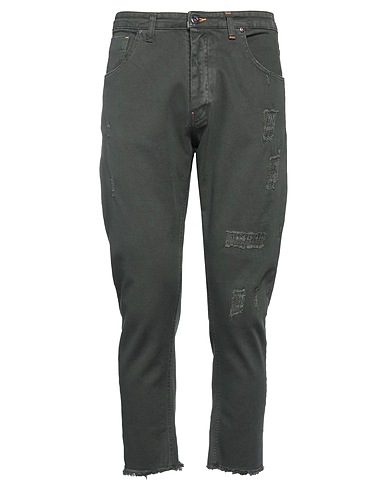 DISPLAJ 5-pocket Military green 98% Cotton, 2% Elastane