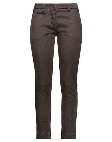 MASON'S Casual trouser Brown 68% Lyocell, 26% Cotton, 4% Viscose, 2% Elastane