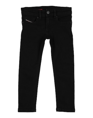 DIESEL Denim trousers Black 98% Cotton, 2% Elastane