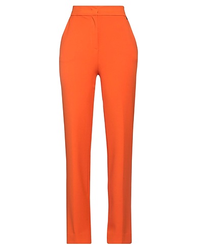 LIU •JO Casual trouser Orange 69% Polyester, 29% Viscose, 2% Elastane
