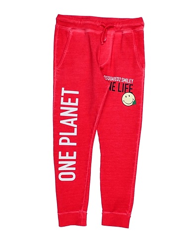 DSQUARED2 Pantalone Rosso 100% Cotone, Elastan