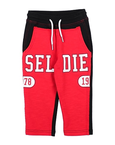 DIESEL Casual trouser Red 100% Cotton, Elastane