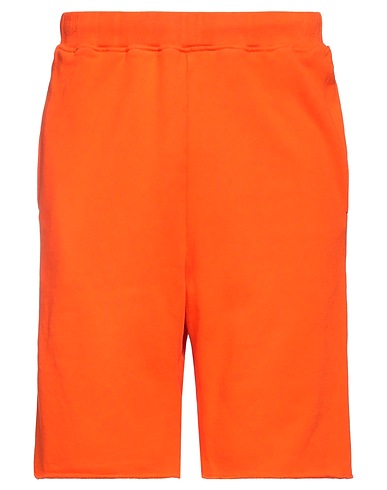 ARIES Shorts & Bermuda Orange 100% Cotton