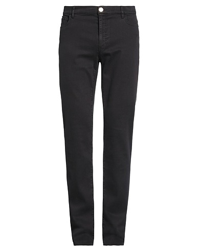TRUSSARDI Denim trousers Black 63% Lyocell, 30% Cotton, 5% Polyester, 2% Elastane