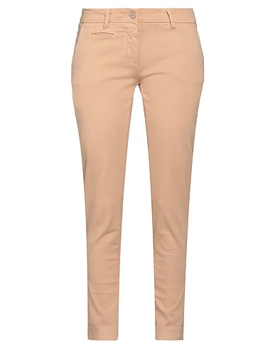 MASON'S Casual trouser Apricot 97% Cotton, 3% Elastane