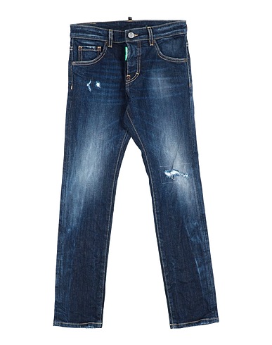 DSQUARED2 Denim trousers Blue 99% Cotton, 1% Elastane