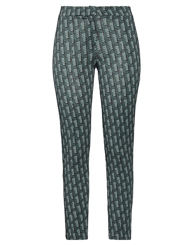 SIYU Casual pants Dark green 95% Viscose, 5% Elastane