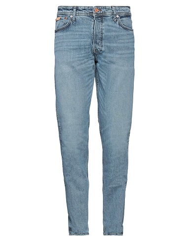 JACK & JONES Denim pants Blue 99% Cotton, 1% Elastane