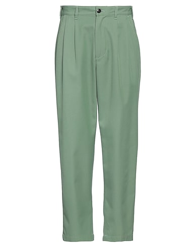 OBEY Casual pants Green 65% Polyester, 35% Rayon