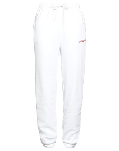 GAÏA GAÏA Casual trouser White 100% Cotton