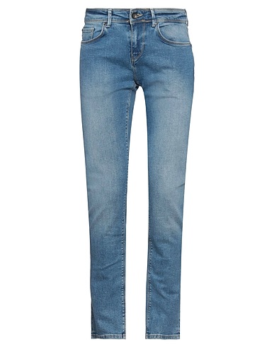P.GRAX Denim trousers Blue 98% Cotton, 2% Elastane
