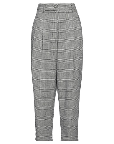 SOUVENIR Casual trouser Black 68% Cotton, 25% Acrylic, 4% Polyester, 3% Other Fibres