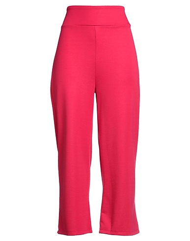 LE STREGHE Casual pants Fuchsia 69% Polyester, 28% Viscose, 3% Elastane
