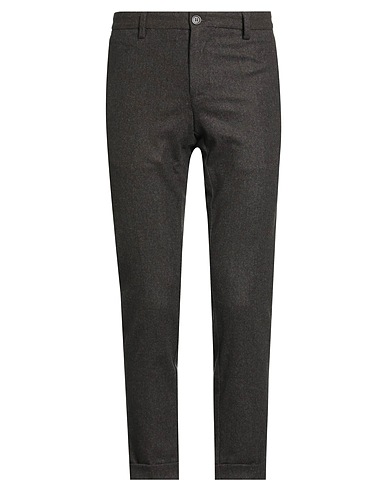 AT.P.CO Casual trouser Dark brown 68% Virgin Wool, 30% Polyester, 2% Elastane