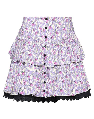 MARC JACOBS Mini skirt Mauve 98% Cotton, 2% Elastane