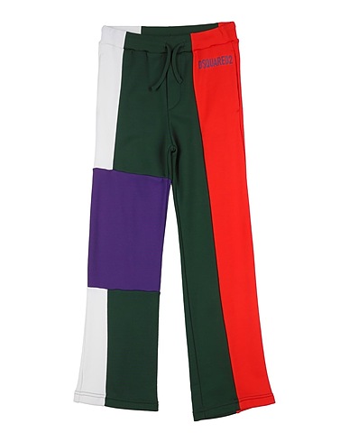 DSQUARED2 Casual trouser Green 55% Polyamide, 45% Cotton, Elastane