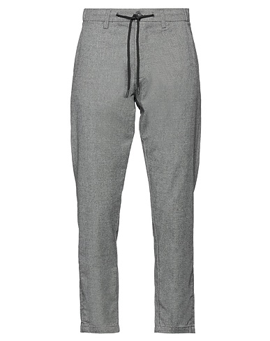 HAMAKI-HO Casual trouser Grey 71% Cotton, 17% Polyester, 9% Viscose, 3% Elastane