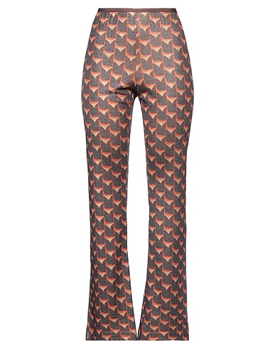 SIYU Casual pants Brown 75% Viscose, 13% Polyamide, 12% Polyester