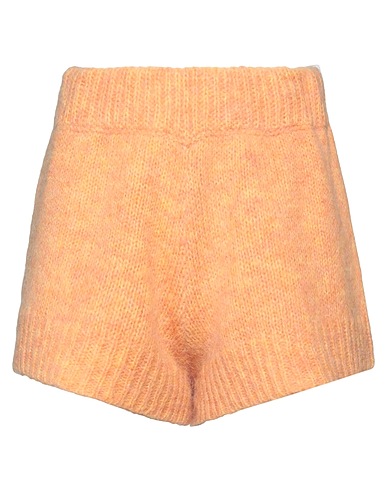ROTATE BIRGER CHRISTENSEN Shorts & Bermuda Apricot 60% Wool, 20% Alpaca wool, 20% Polyamide