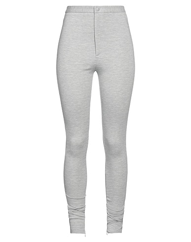 WARDROBE.NYC Casual trouser Grey 65% Viscose, 30% Polyamide, 5% Elastane