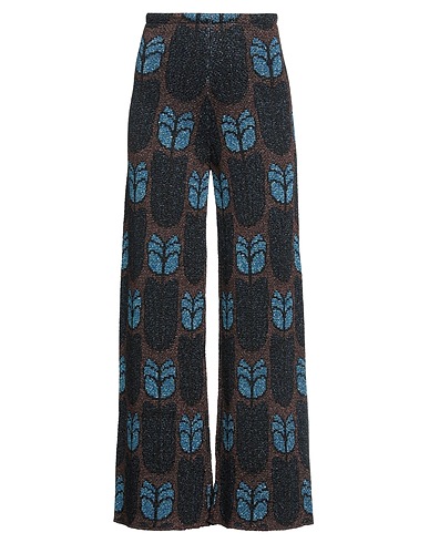 SIYU Casual pants Blue 66% Viscose, 34% Metal