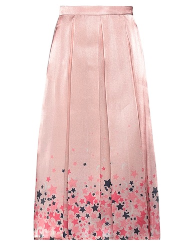 ELISABETTA FRANCHI Midi skirt Antique rose 100% Polyester