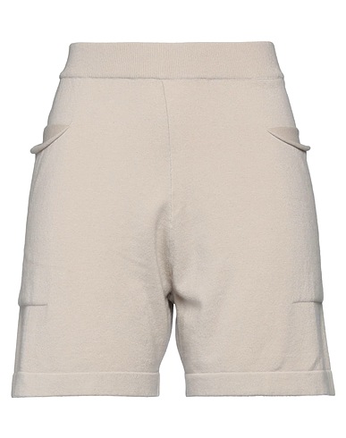 MAJESTIC FILATURES Shorts & Bermuda Beige 80% Organic cotton, 20% Elastane