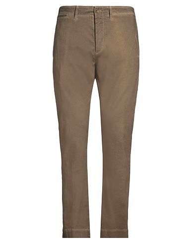 DONDUP Casual trouser Khaki 98% Cotton, 2% Elastane