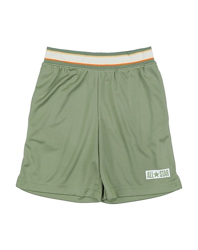 CONVERSE Shorts & Bermuda SPORT CORE + MESH SHORT
 Verde salvia 100% Poliestere