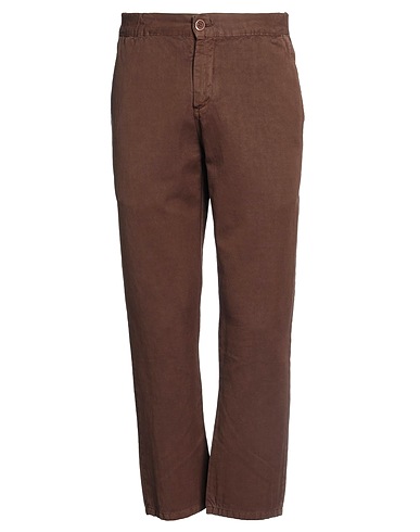 COSTUMEIN Casual trouser Brown 54% Cotton, 46% Linen