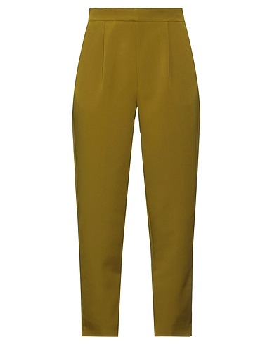 NORA BARTH Casual trouser Military green 75% Polyester, 25% Viscose