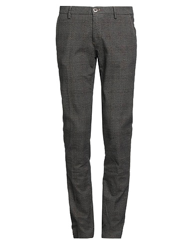 MASON'S Casual trouser Dark green 98% Cotton, 2% Elastane