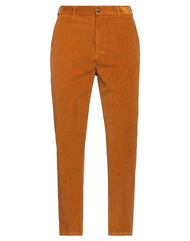 CRUNA Casual pants Camel 98% Cotton, 2% Elastane