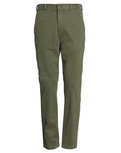 CRUNA Chinos Verde militare 98% Cotone, 2% Elastan