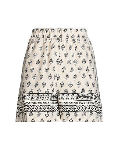 VILA Shorts & Bermuda Ivory 100% Polyester