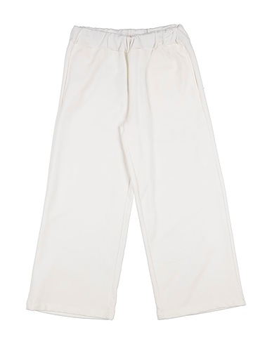 VICOLO Casual trouser White 95% Cotton, 5% Lycra®