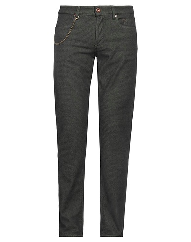 SIVIGLIA 5-pocket Dark green 80% Cotton, 18% Polyester, 2% Elastane