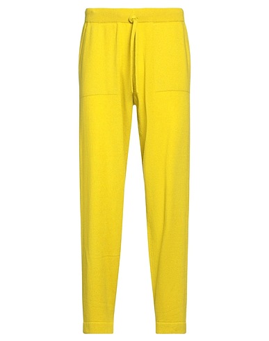 MASSIMO ALBA Casual trouser Mustard 100% Cashmere