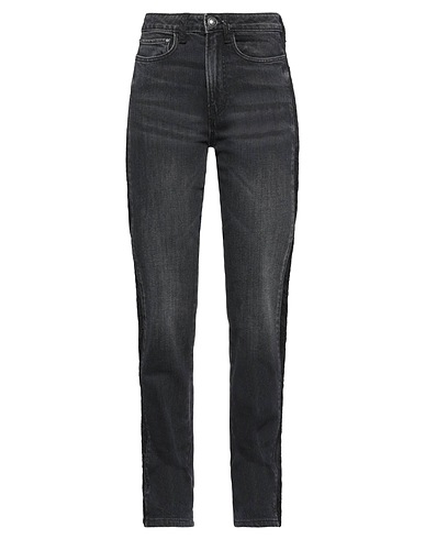 GUESS Denim trousers Black 99% Cotton, 1% Elastane