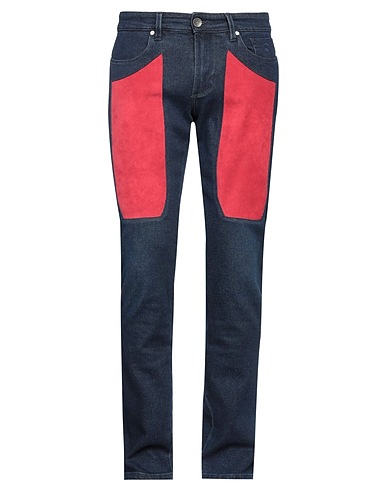 JECKERSON BOTTOMWEAR Blue 99% Cotton, 1% Elastane, Polyester, Polyurethane